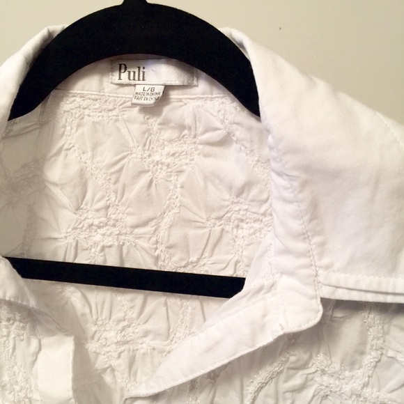 Puli Cotton Zip Up Blouse - Picture 2 of 2